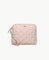 Baby Pouch in Quartz Embroidered Organic Cotton