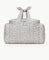 Baby Hospital Bag in Dove Embroidered Organic Cotton
