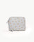 Baby Pouch in Dove Embroidered Organic Cotton