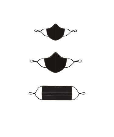 Mask Variety Kit mask Caraa Kids in Black