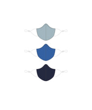 3 Tailored Masks mask Caraa Adult in Marine Colors