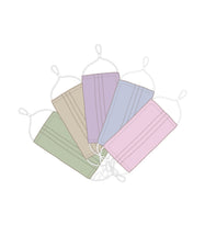 5 Universal Masks mask Caraa Adult in Pastel Colors
