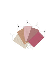 5 Universal Twill Masks mask Caraa Kids in Warm Colors