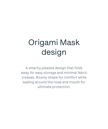 3 Printed Origami Masks mask Caraa