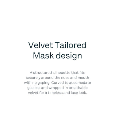 3 Tailored Velvet Masks mask Caraa