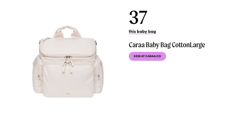 baby bag cosmo gift press