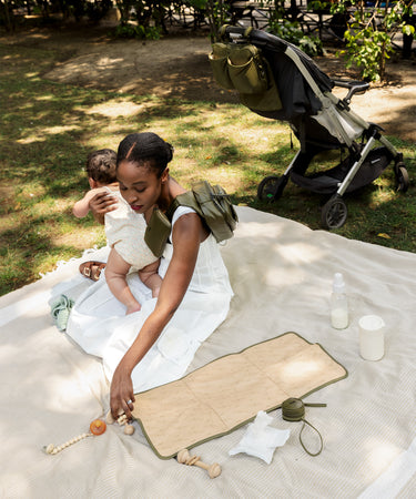 Baby Changing Sling Nylon Bag Caraa