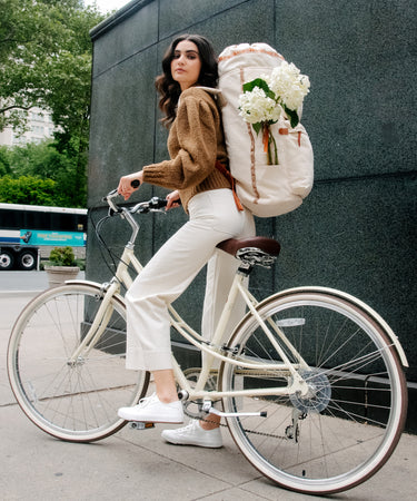 accessorize cara leather backpack Commuter Backpack