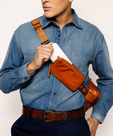 Baby Changing Sling Nylon Bag Caraa