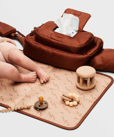 Baby Changing Sling Nylon Mint Sample Bag Caraa