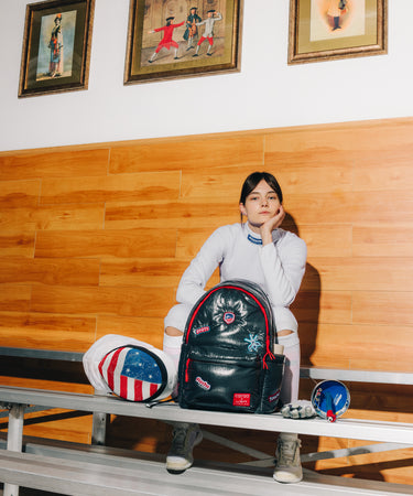 caraa x USA Fencing Collaboration Backpack Bag Caraa