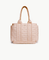 Baby Tote Small in Quartz Embroidered Organic Cotton