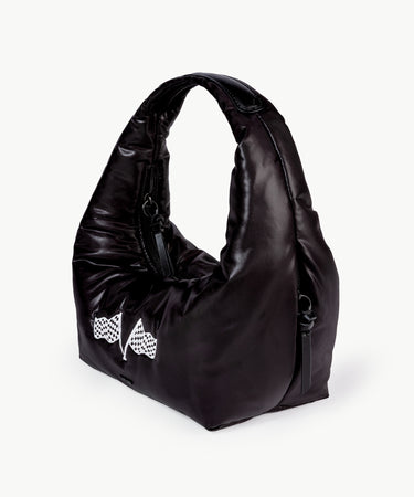 Bindle with Racing Embroidery Bag Caraa