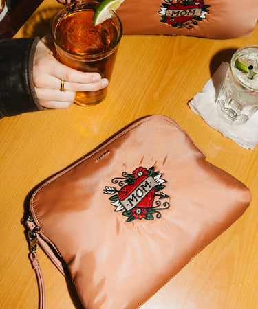 Baby Pouch Embroidered Bag Caraa