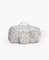 Baby Pump Bag in Dove Embroidered Organic Cotton