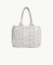 Baby Tote Small in Dove Embroidered Organic Cotton