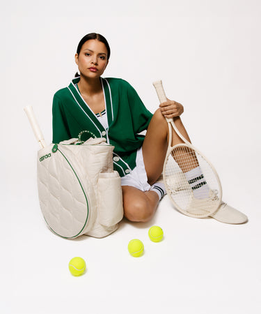 Tennis Backpack Tote Bag Caraa