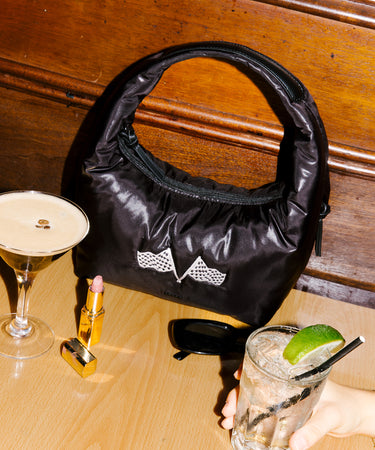 Bindle with Racing Embroidery Bag Caraa