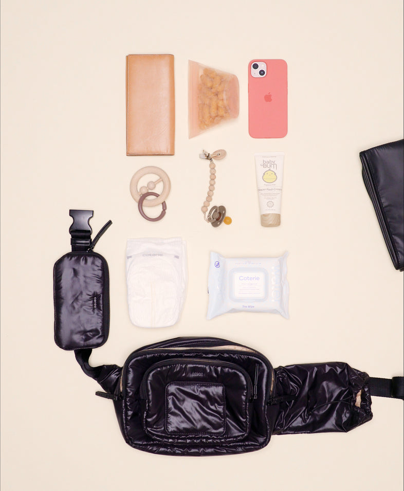 Baby Changing Sling Nylon | Unisex Diaper Changing Crossbody  display picture 2