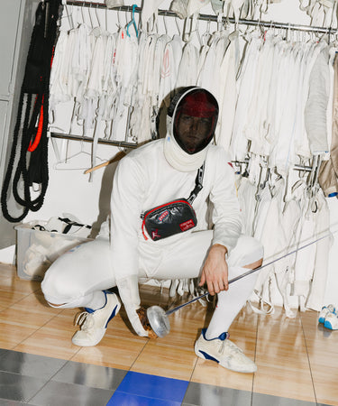 caraa x USA Fencing Collaboration Sling Bag Caraa