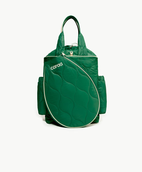 Tennis Quilted Backpack Tote | Women's Sport Tennis Bag by Caraa