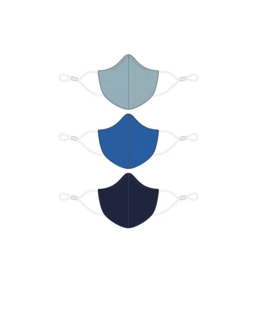 3 Sport Masks mask Caraa Large in Marine Colors