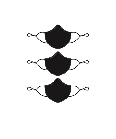 3 Tailored Masks mask Caraa Large in Black