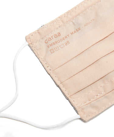 3 Universal Embroidered Masks