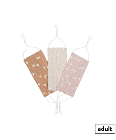 3 Universal Embroidered Masks mask Caraa