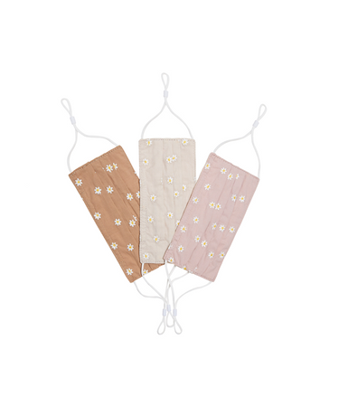 3 Universal Embroidered Masks mask Caraa