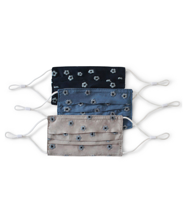 3 Universal Embroidered Masks mask Caraa