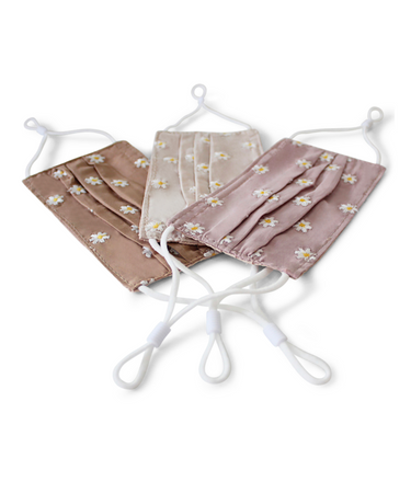 3 Universal Embroidered Masks mask Caraa