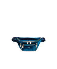 Sling Small Velvet Bag Caraa Small in Midnight